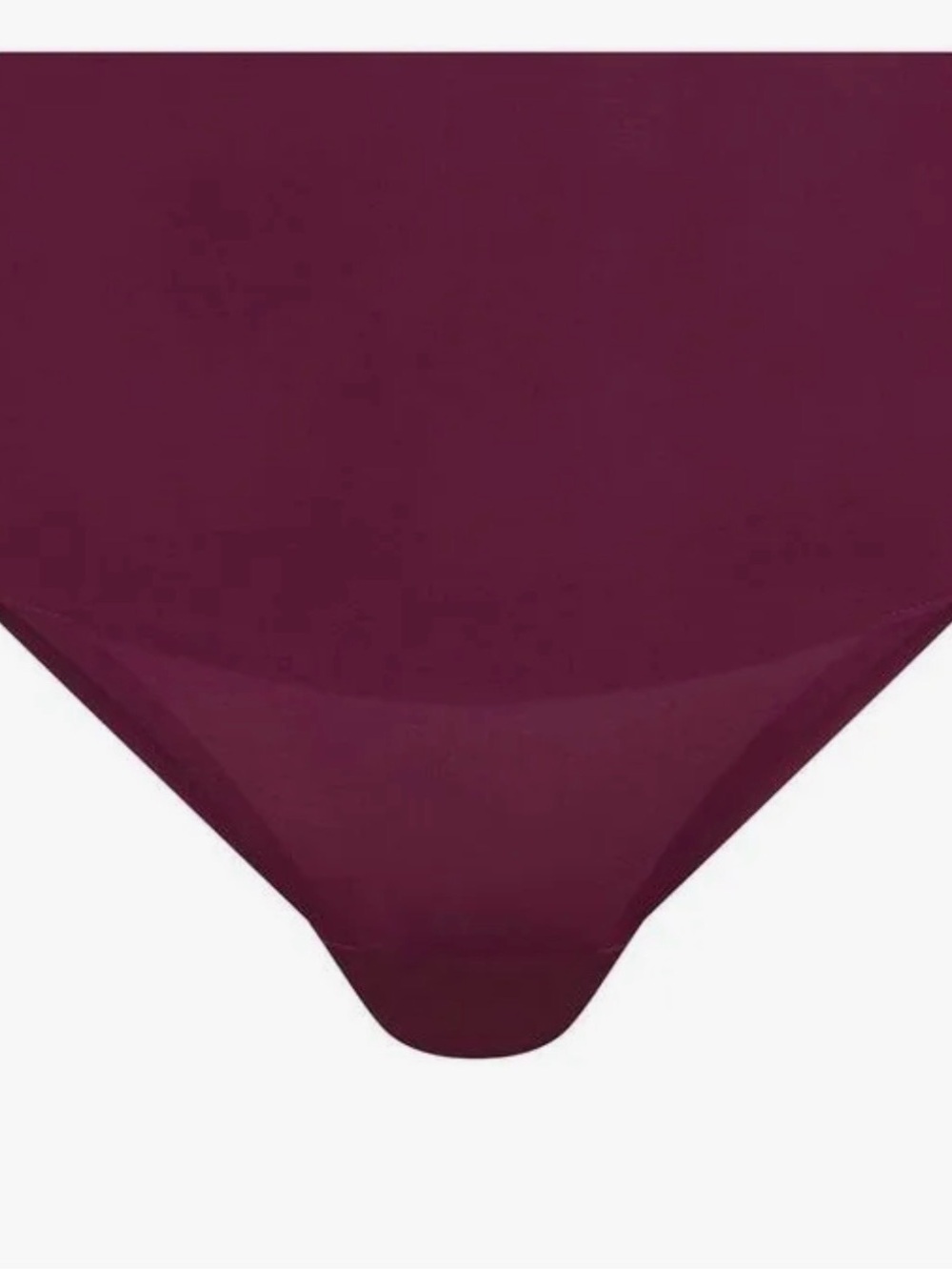 SPANX Super Smooth Undie-tectable Briefs. Light Blue, Tan, Cream & Burgundy - Picture 3 of 3